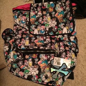 Tokidoki lesportsac fumetto backpack NWT